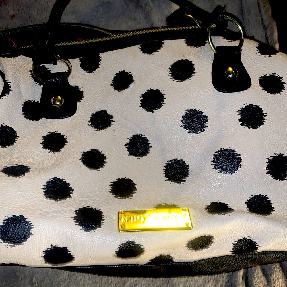 Betsy Johnson Polka Dot Purse